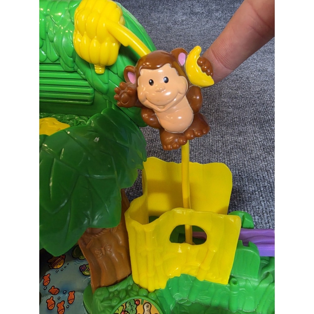 Fisher Price Little People Animal Sounds Zoo,  Playset 2001 Tested WORKS - Picture 6 of 8